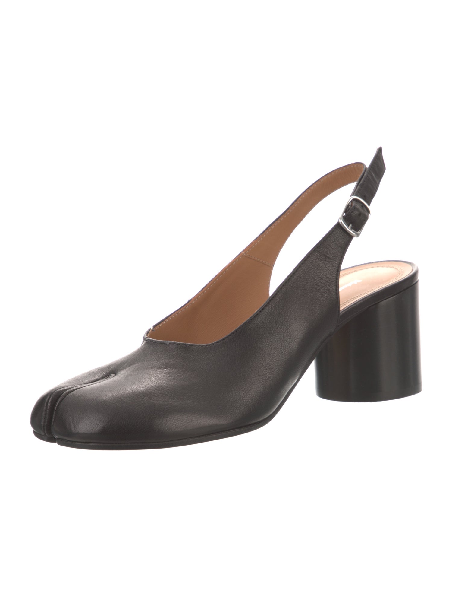 Maison Margiela Leather Slingback Flats