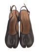 Maison Margiela Leather Slingback Flats