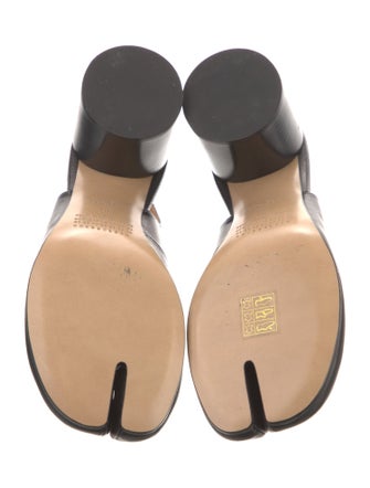 Maison Margiela Leather Slingback Flats