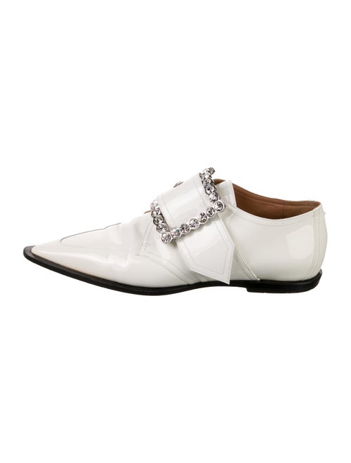 Maison Margiela Patent Leather Crystal Embellishments Mules