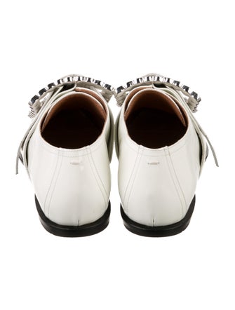 Maison Margiela Patent Leather Crystal Embellishments Mules