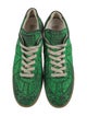 Maison Margiela Leather Printed Sneakers