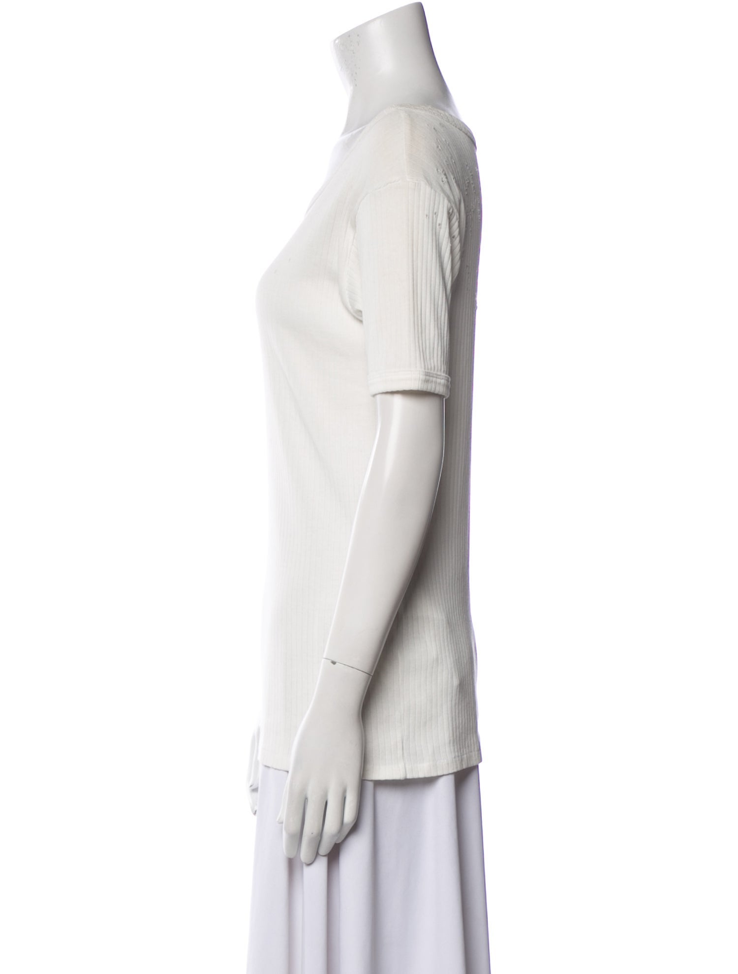 Maison Margiela 2022 Scoop Neck T-Shirt