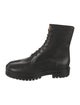 Maison Margiela Leather Combat Boots