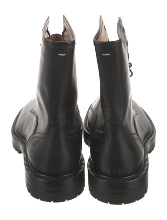 Maison Margiela Leather Combat Boots