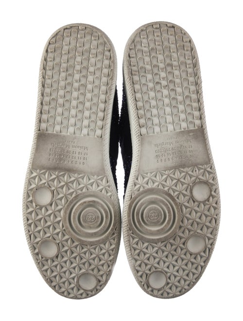 Maison Margiela Suede Glitter Accents Sneakers