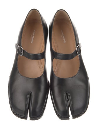 Maison Margiela Leather Mary Jane Flats