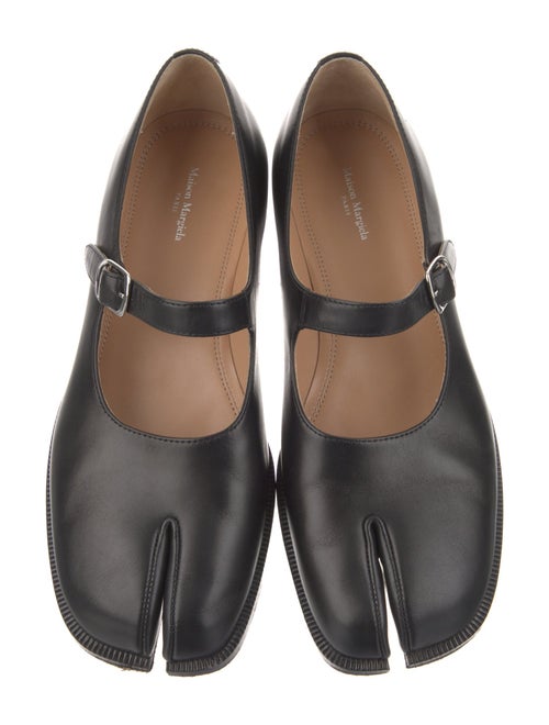 Maison Margiela Leather Mary Jane Flats