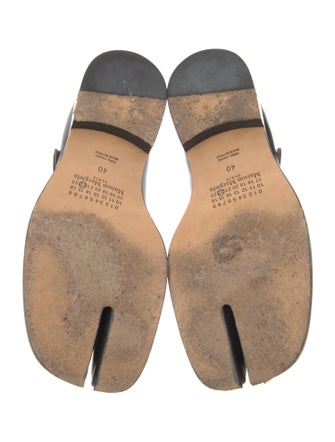 Maison Margiela Leather Mary Jane Flats