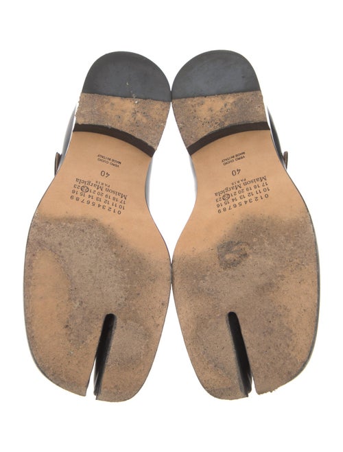 Maison Margiela Leather Mary Jane Flats