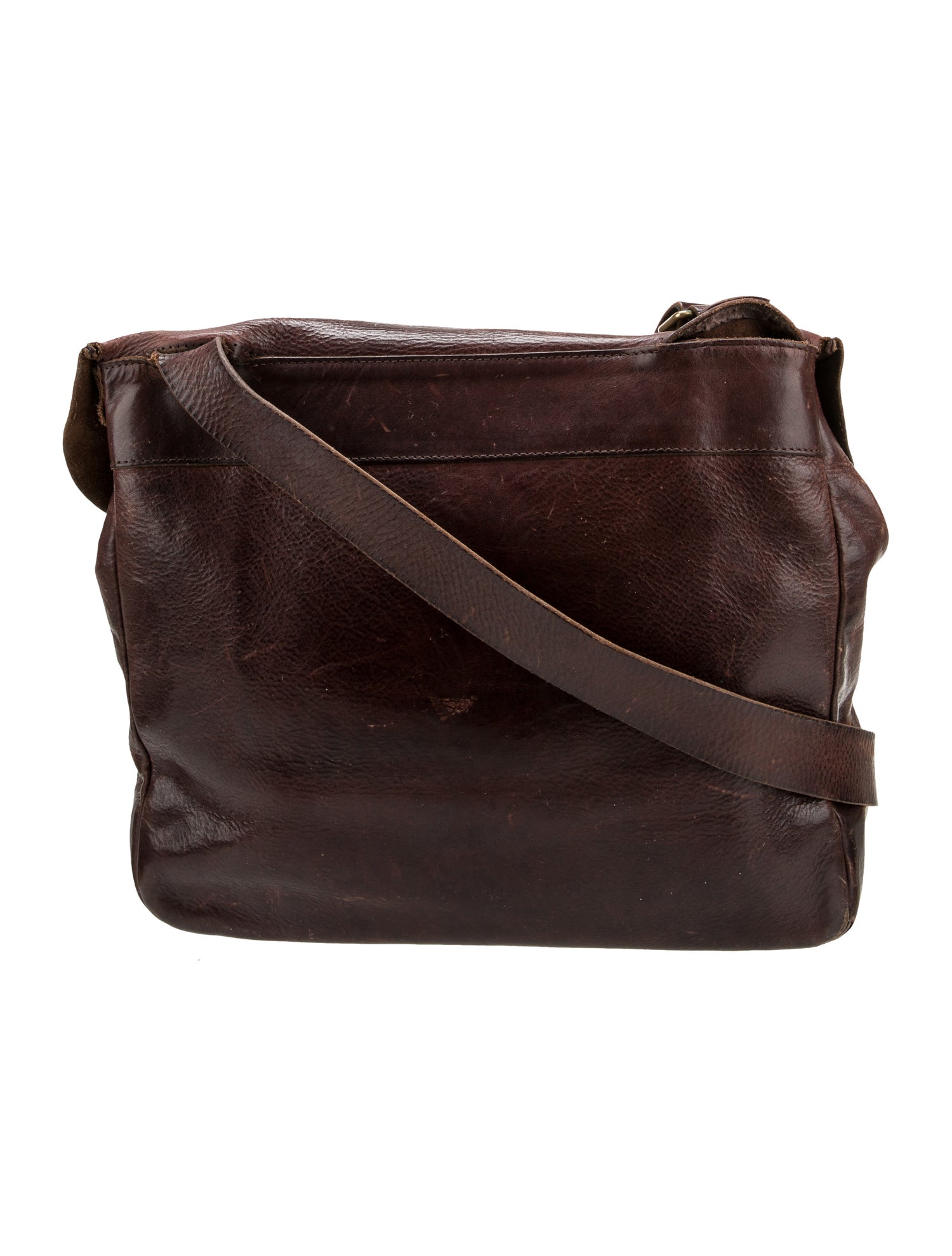 Maison Margiela Leather Messenger Bag