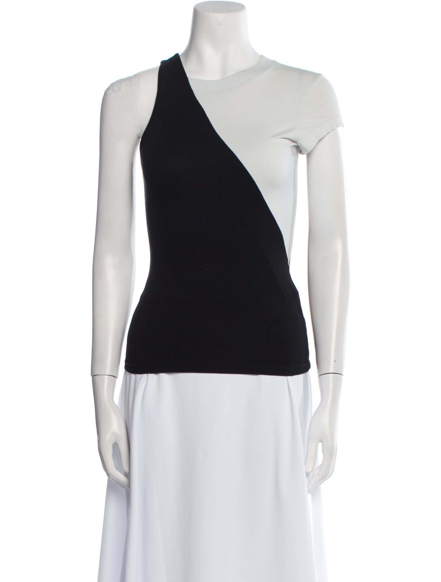 MM6 Maison Margiela 2024 Asymmetrical Top