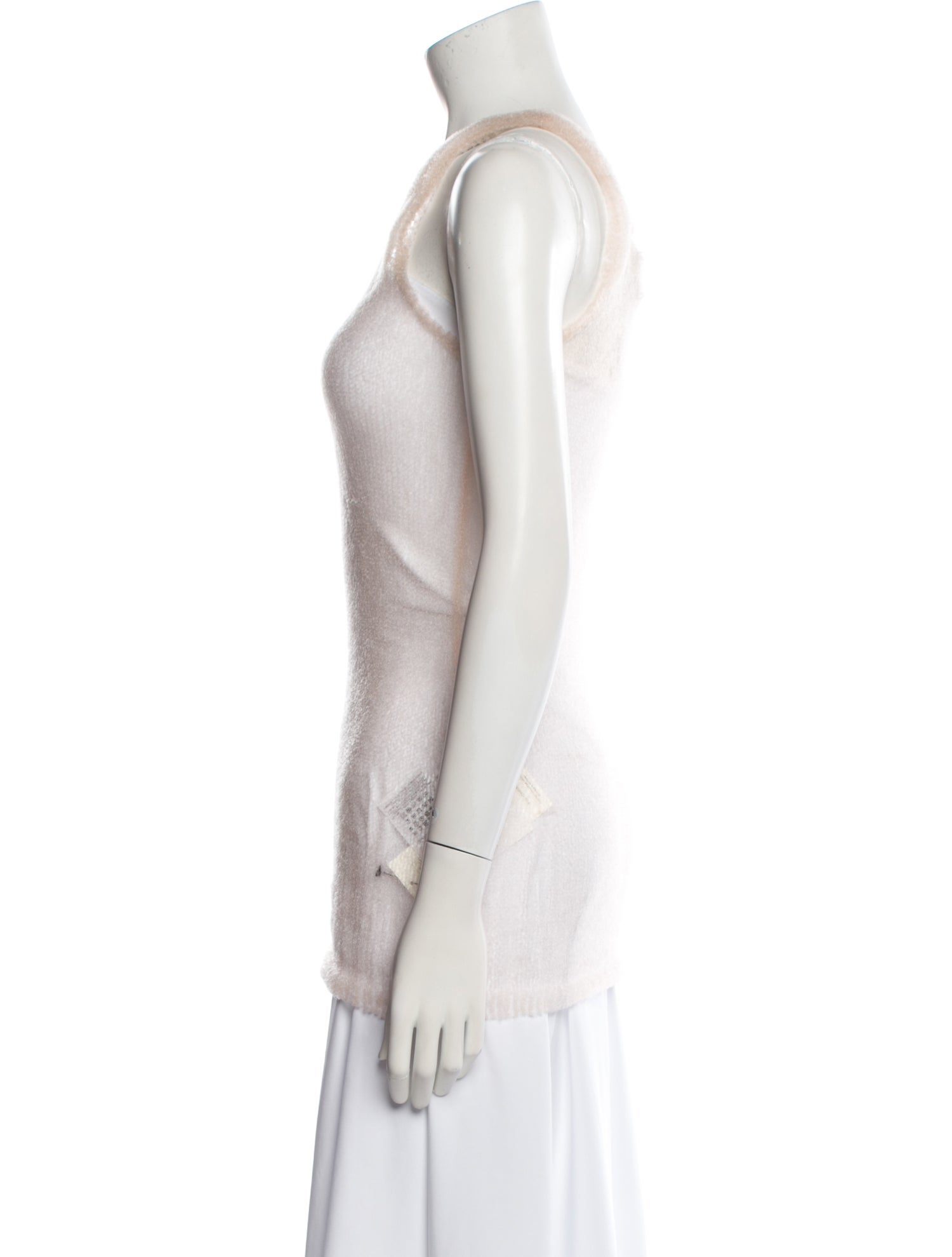 Maison Margiela 2024 Scoop Neck Top