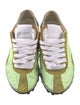 Maison Margiela Suede Colorblock Pattern Sneakers