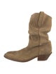 Maison Margiela Suede Western Boots