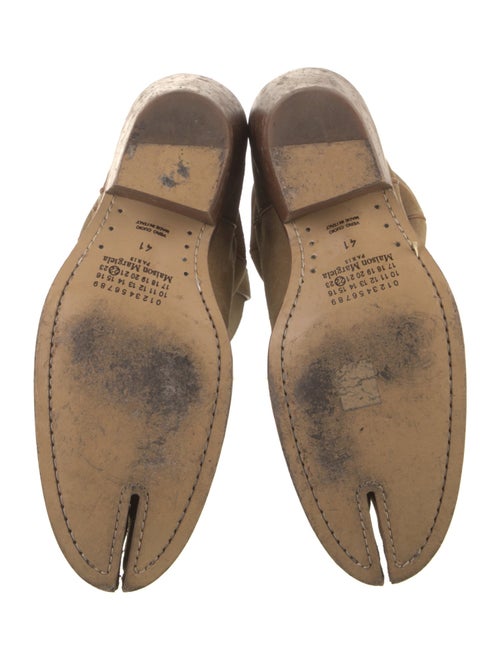 Maison Margiela Suede Western Boots