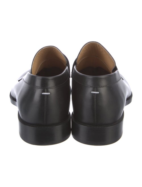 Maison Margiela Leather Tassel Accents Dress Loafers