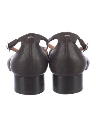 Maison Margiela Leather D'Orsay Pumps