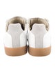 Maison Margiela Leather Colorblock Pattern Sneakers