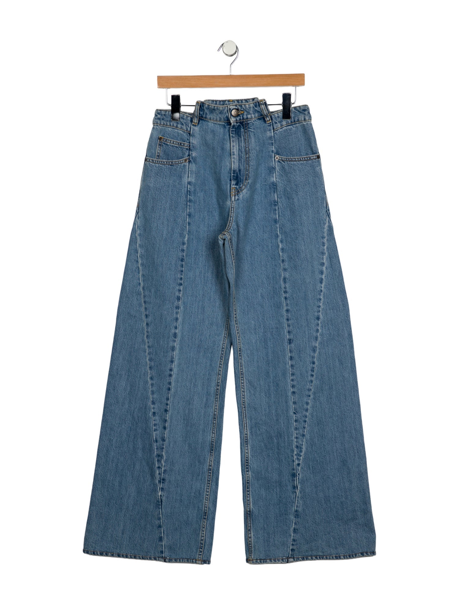 Maison Margiela 2021 Wide Leg Jeans w/ Tags