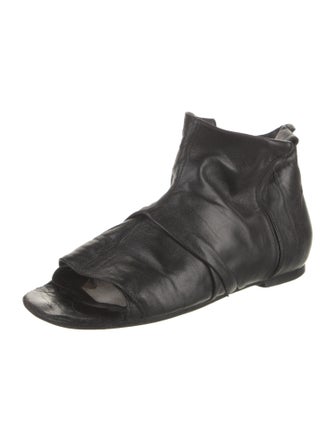 Maison Margiela Leather Gladiator Sandals