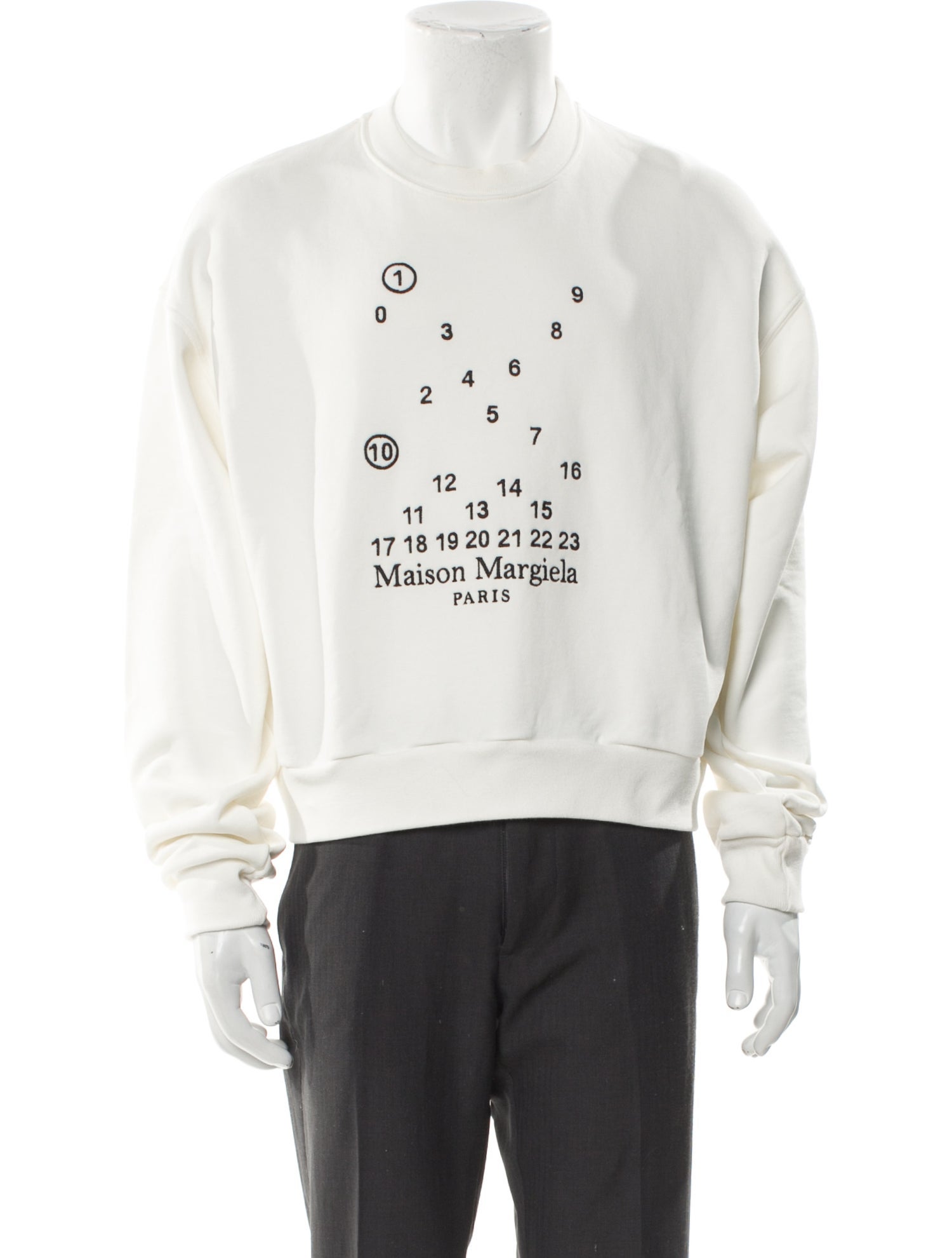 Maison Margiela 2022 Graphic Print Sweatshirt