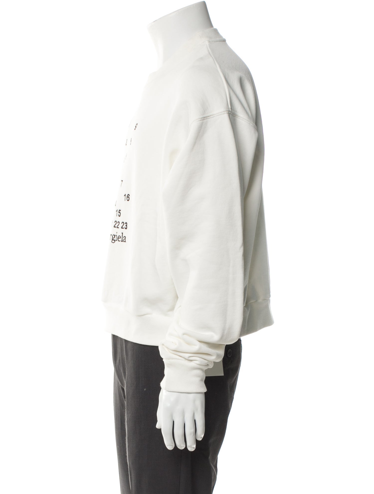 Maison Margiela 2022 Graphic Print Sweatshirt