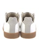 Maison Margiela Leather Colorblock Pattern Sneakers
