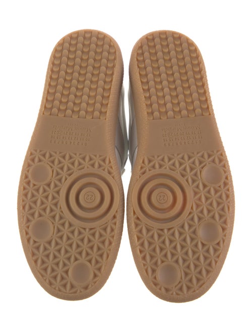 Maison Margiela Leather Colorblock Pattern Sneakers