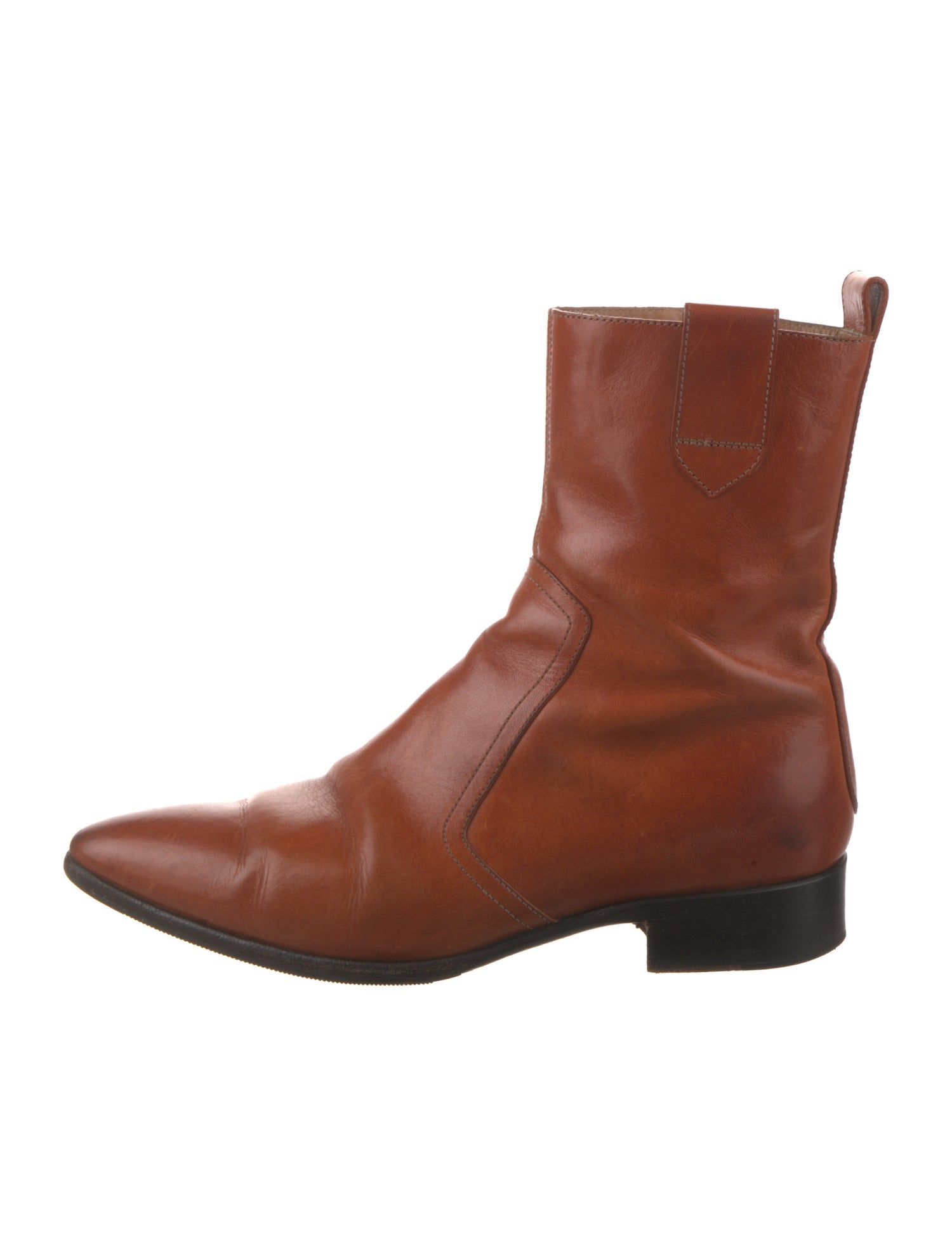 Maison Margiela Leather Combat Boots