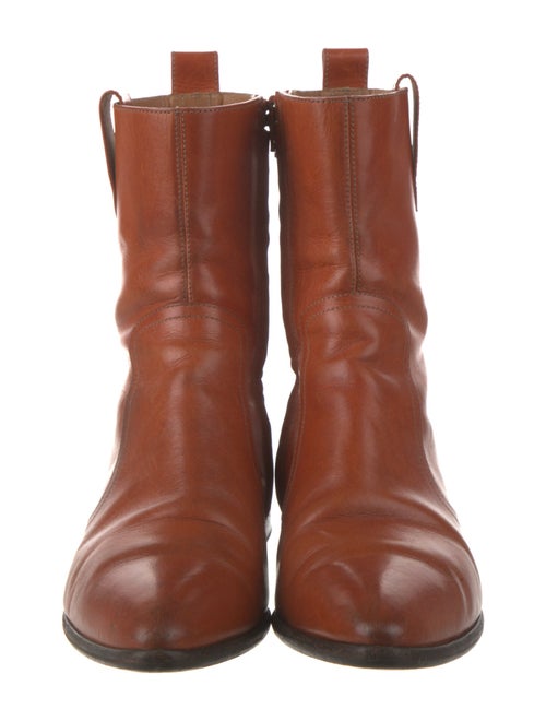 Maison Margiela Leather Combat Boots