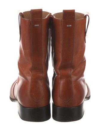 Maison Margiela Leather Combat Boots