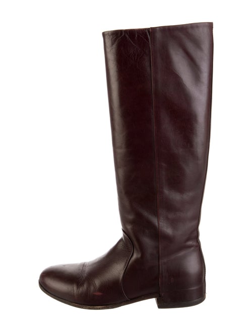 Maison Margiela Leather Riding Boots