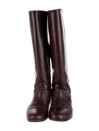 Maison Margiela Leather Riding Boots