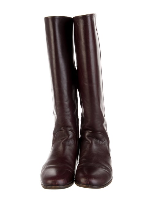 Maison Margiela Leather Riding Boots