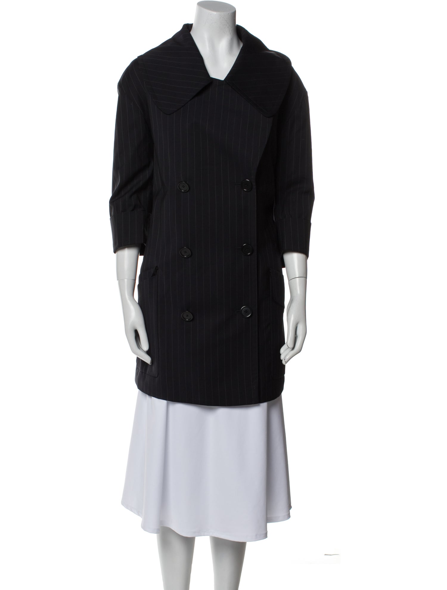 Maison Margiela 2017 Virgin Wool Peacoat