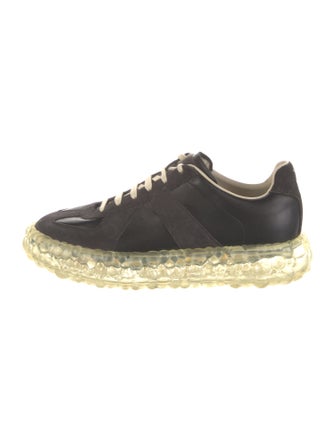 Maison Margiela Leather Athletic Sneakers