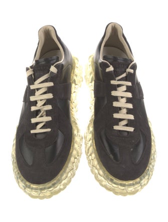 Maison Margiela Leather Athletic Sneakers