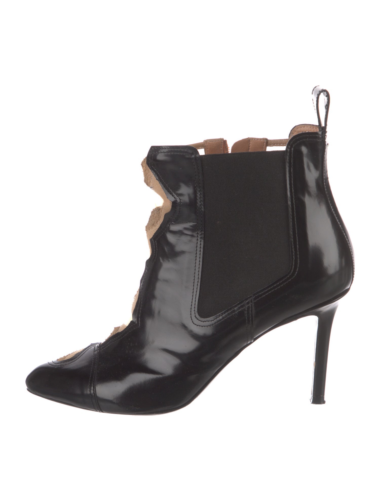 Maison Margiela Leather Lace-Up Boots