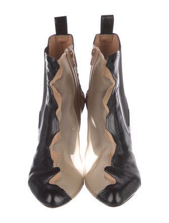 Maison Margiela Leather Lace-Up Boots