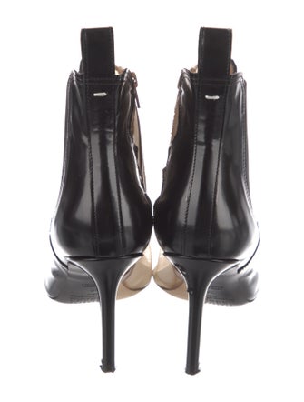 Maison Margiela Leather Lace-Up Boots