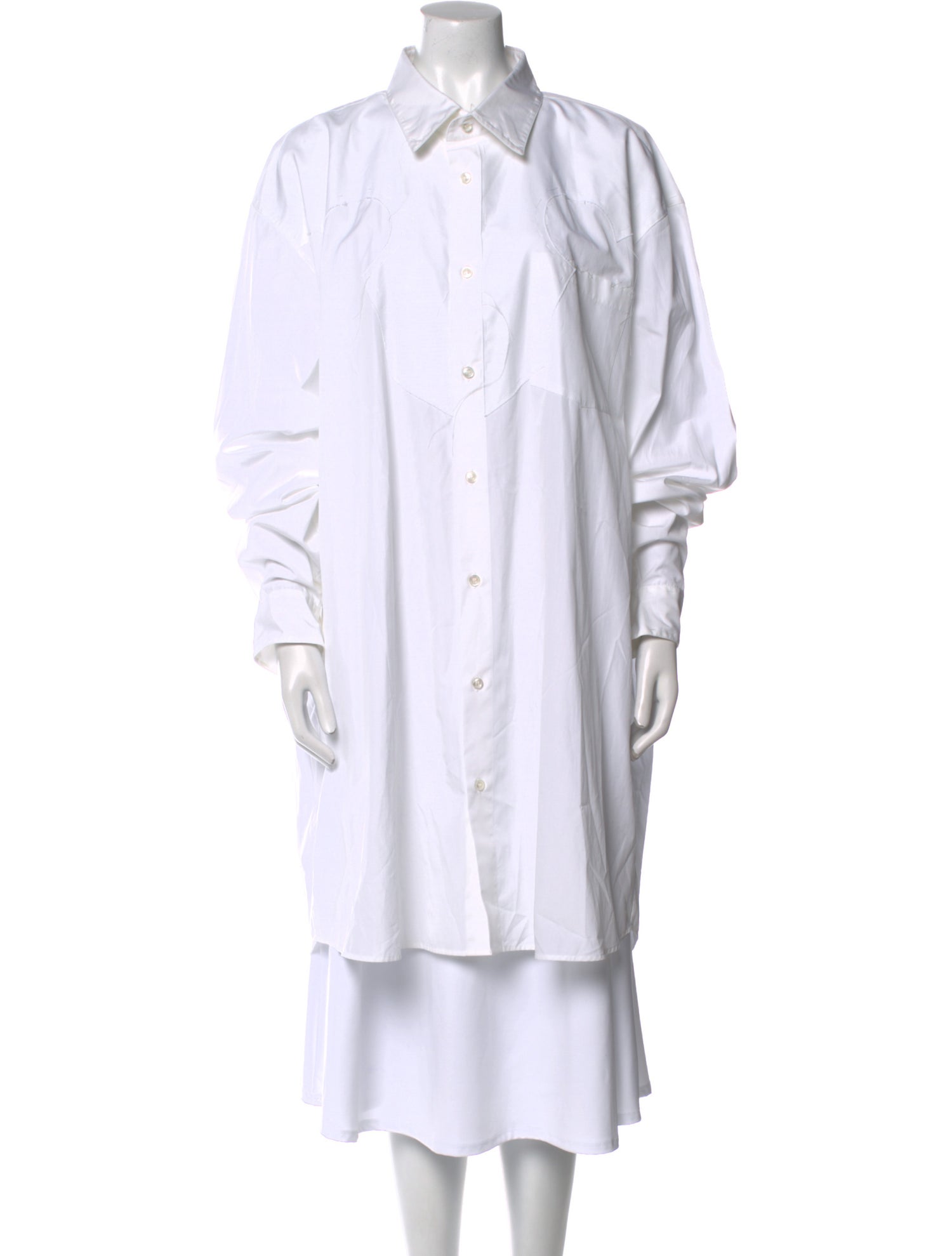 Maison Margiela 2024 Long Sleeve Button-Up Top