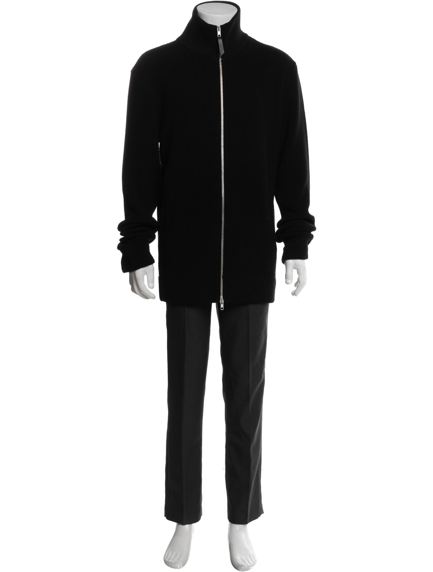 Maison Margiela Turtleneck Long Sleeve Cardigan