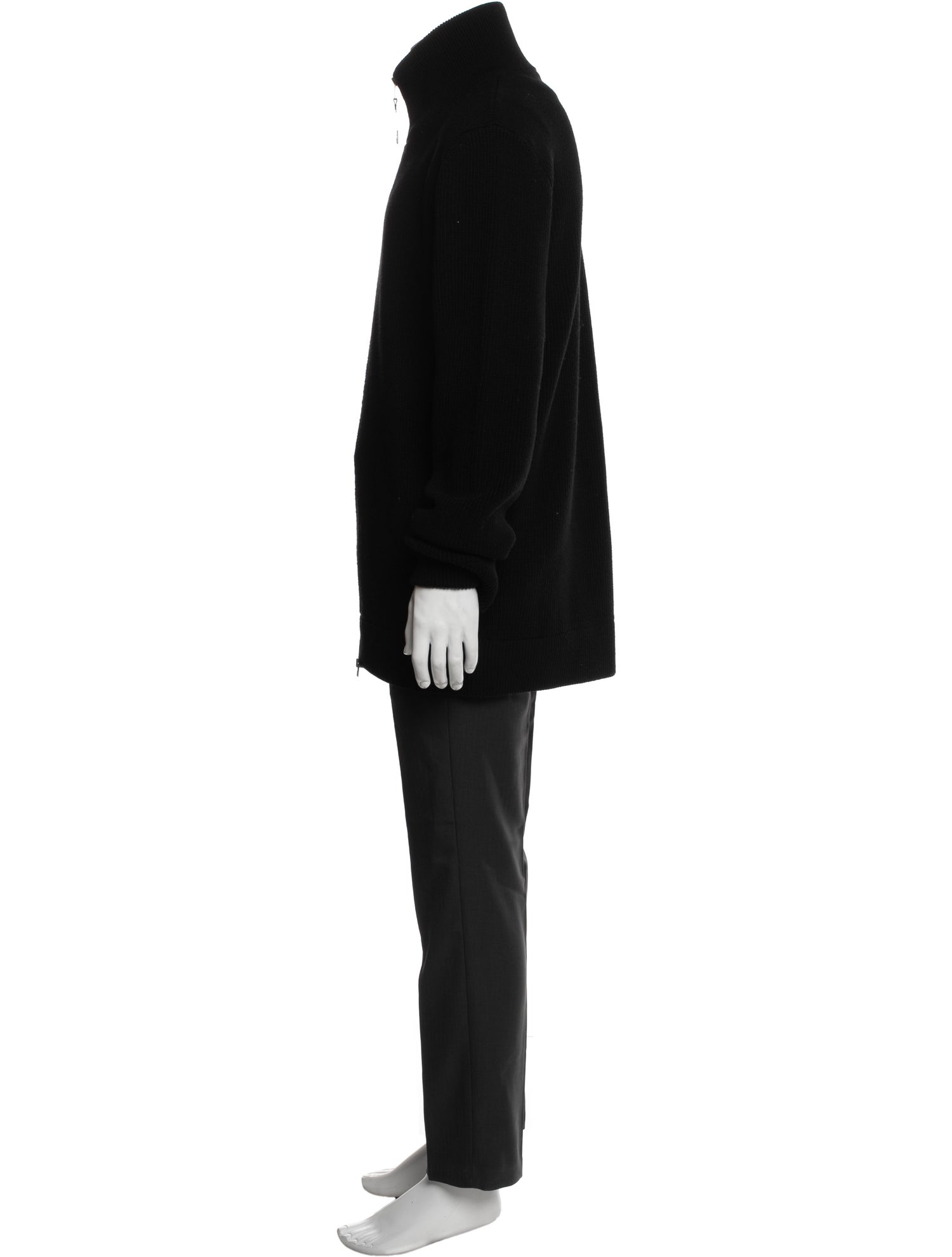 Maison Margiela Turtleneck Long Sleeve Cardigan