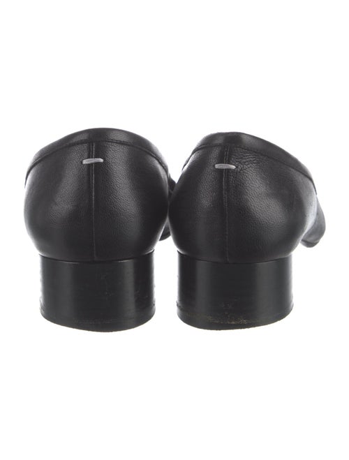 Maison Margiela Leather Bow Accents Pumps