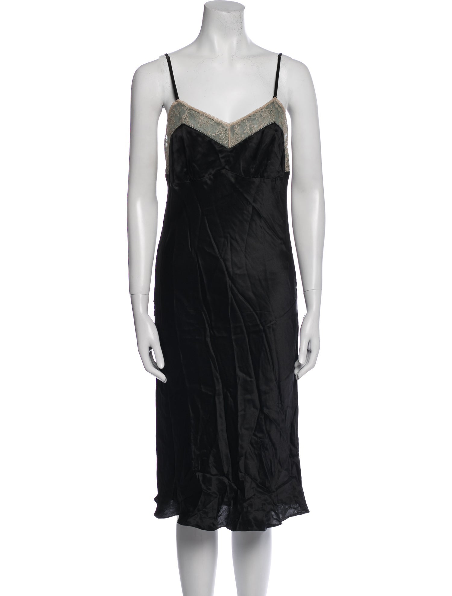 Maison Margiela Silk Knee-Length Dress