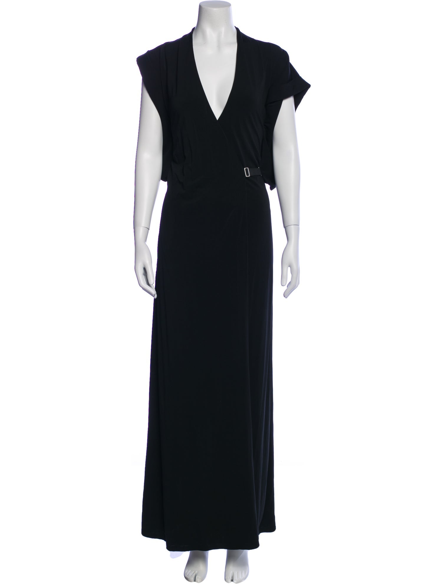 Maison Margiela V-Neck Long Dress