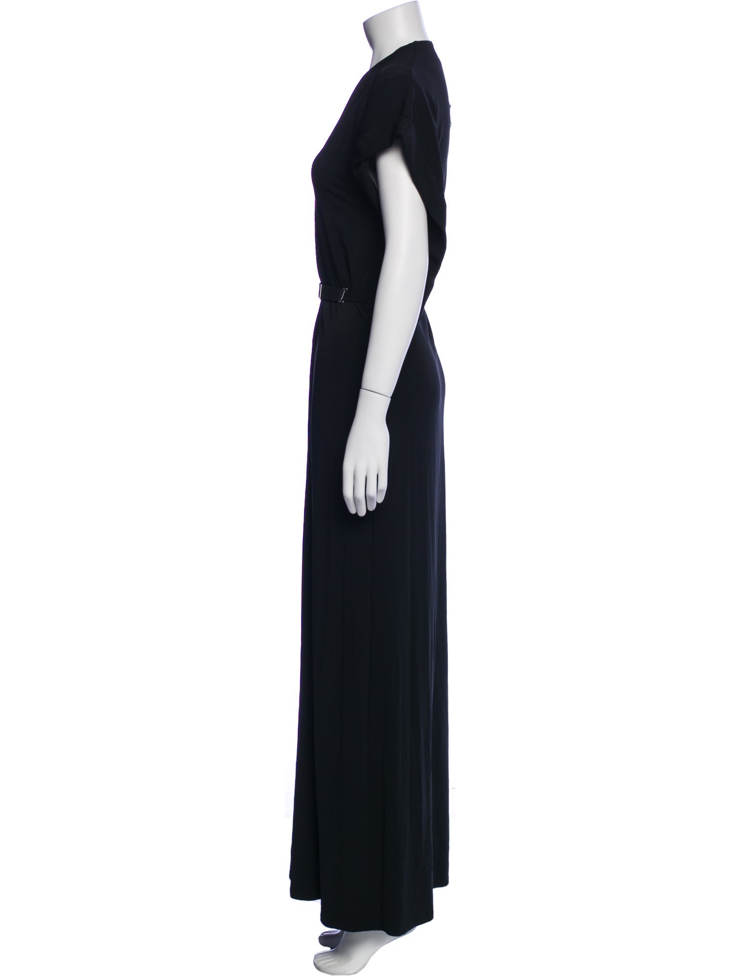 Maison Margiela V-Neck Long Dress