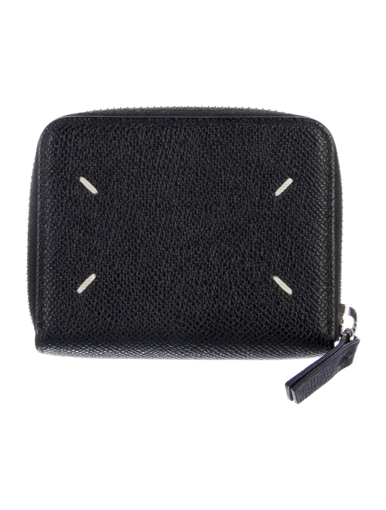 Maison Margiela Timeless Caviar L Gusset Continental Wallet Leather Wallet