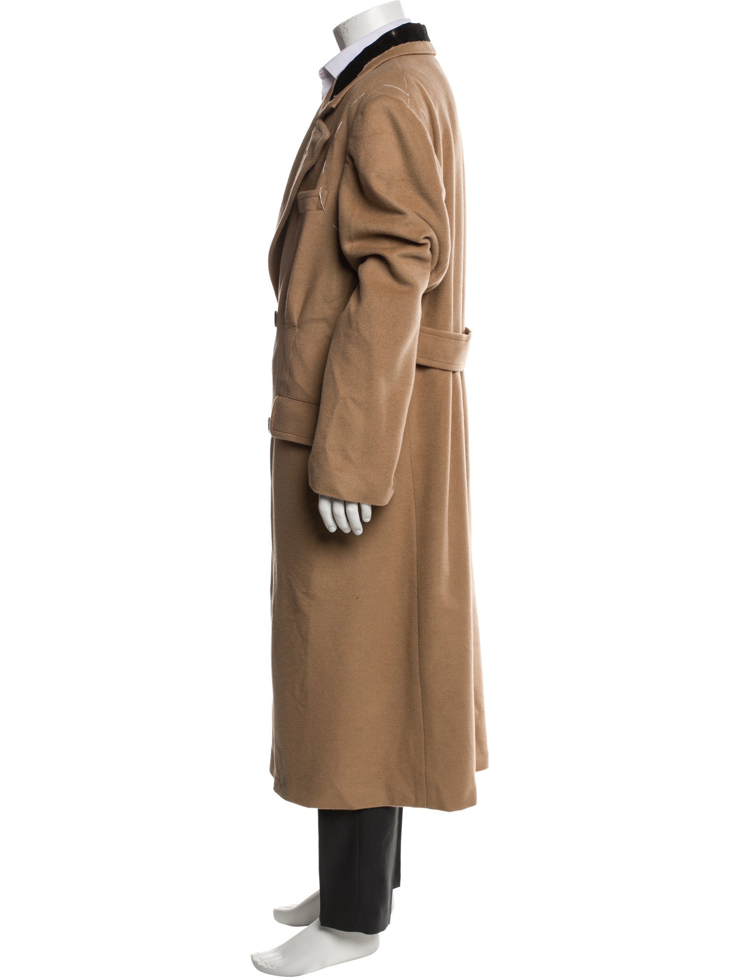 Maison Margiela Virgin Wool Trench Coat